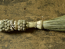 Khajuri . खजुरी  ▣ Date Leaves Broom ▣ Wall Hanging ▣ 5