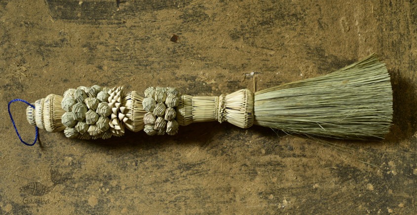 decorative handmade date leaves broom - wall handing 