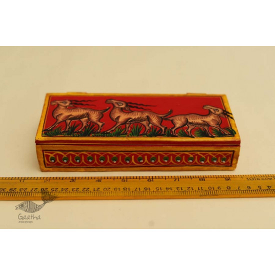 Wooden box ☀  Deer - 140