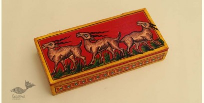 Wooden box ☀  Deer - 140