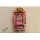 कथनिक ☀ Kaavad a Wooden Shrine ( Pink - 29 cm) ~ 141