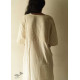 shop Handloom Cotton Off White dress