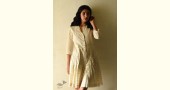 shop Handloom Cotton Designer Off White Dress