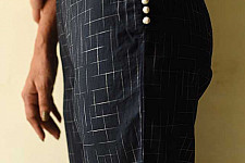 Handloom Cotton Designer Girls Trouser 