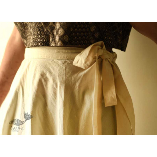 shop Handloom Cotton Designer A-Line Skirt