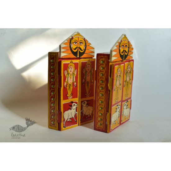 कथनिक ☀ Kaavad a Wooden Shrine - Ganesh { Single piece } ~ 5