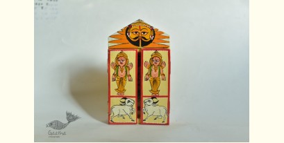 Kathanik . कथनिक ☀ Kaavad a Wooden Shrine - Bal Ganesha { Single piece } ~ 117