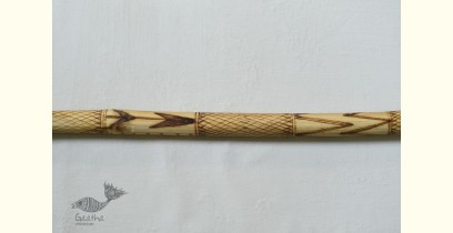 Bansuri . बाँसुरी ⠇Music Instrument - Bamboo Revolving Flute - Arrow Motif