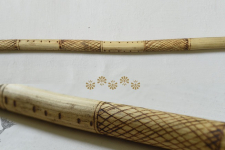 Bansuri . बाँसुरी ⠇Handcrafted Bamboo Revolving Flute