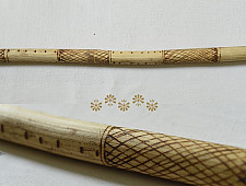 Bansuri . बाँसुरी ⠇Handcrafted Bamboo Revolving Flute