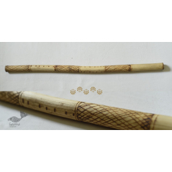 Bansuri . बाँसुरी ⠇Handcrafted Bamboo Revolving Flute