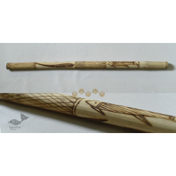 Bansuri . बाँसुरी ⠇Handcrafted Bamboo Revolving Flute