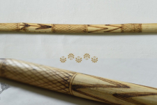 Bansuri . बाँसुरी ⠇Music Instrument - Bamboo Revolving Flute - Arrow Motif