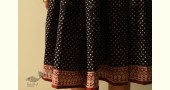 shop Jawariya Block Printed Short Skirt - Black Doted