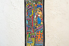 Madhuban . मधुबन ❁ Madhubani Painting - Radha Krishna