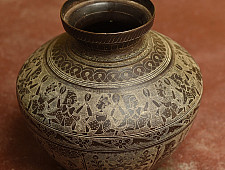 Antiquities from Khajuraho | Handcarved Kalash