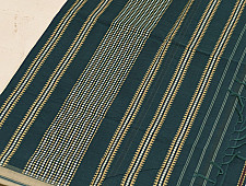 Sadaa . सदा ✡ Begampuri Handloom Cotton Saree - Navy Blue