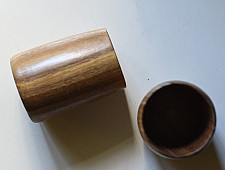 Wooden Cutlery ✼ Glasses (Set of Two)