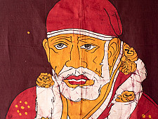 Batik Painting ~ Sai Baba