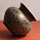 Shop Carving on Brass Lota - Antiquities from Khajuraho