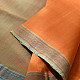 Handwoven cotton saree |orange  from Andhra Pradesh