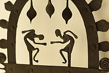 Ahou | Wrought Iron ~ Hanger