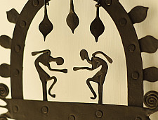 Ahou | Wrought Iron ~ Hanger