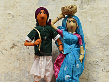 Gudiya - Jhabua Handmade Fabric Doll (Bhil) - E