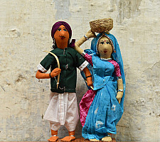 Gudiya - Jhabua Handmade Fabric Doll (Bhil) - E
