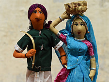 Gudiya - Jhabua Handmade Fabric Doll (Bhil) - E
