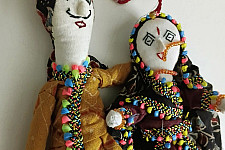 Dhingli | Cotton Handmade Kutchi Doll - Set of Two