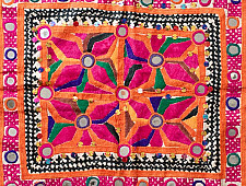 Treasure Trove ~ Rabari Embroidery - Kutchi Old Piece / chakda