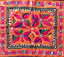 Treasure Trove ~ Rabari Embroidery - Kutchi Old Piece / chakda