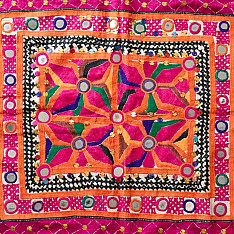 Treasure Trove ~ Rabari Embroidery - Kutchi Old Piece / chakda