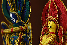 Dhaana Murti . Paddy Craft | Radhe Krishna ( Set of Two )