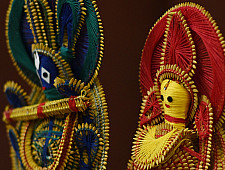 Dhaana Murti . Paddy Craft | Radhe Krishna ( Set of Two )