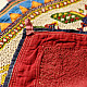 Gujrat Bead Work - Old & Antique Wall Hanging With Geometric Fabric Border