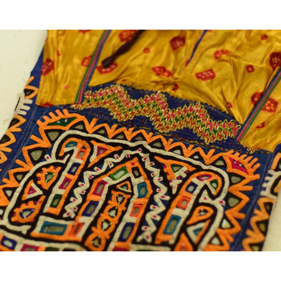 Old Embroidered Rabari Blouse