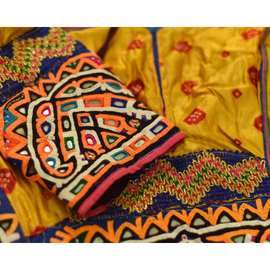 Old Embroidered Rabari Blouse