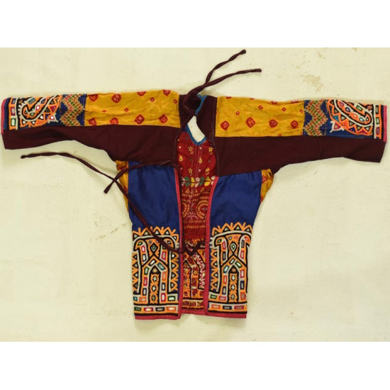 Old Embroidered Rabari Blouse