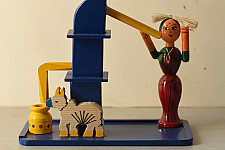 Etikoppaka | Wooden Toy ~ Hand Pump