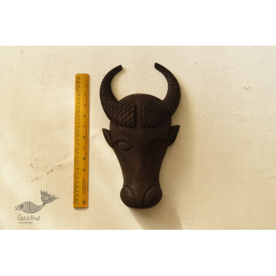 shop handmade wooden mask - nandi