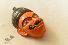 Handmade Wooden Mask From Bengal