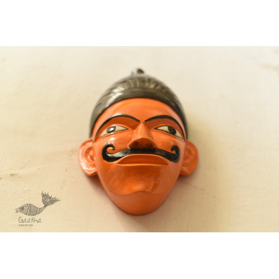 shop handmade wooden mask from bengal