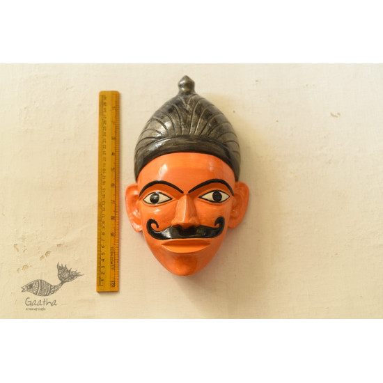 shop handmade wooden mask from bengal