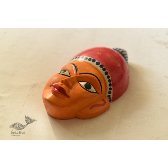 shop handmade wooden mask - Meera