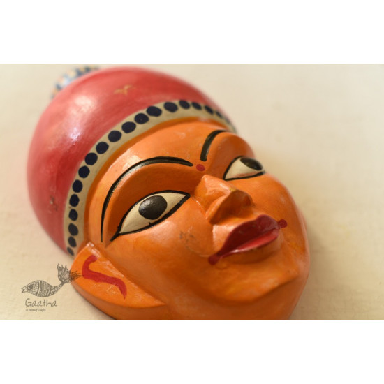 shop handmade wooden mask - Meera