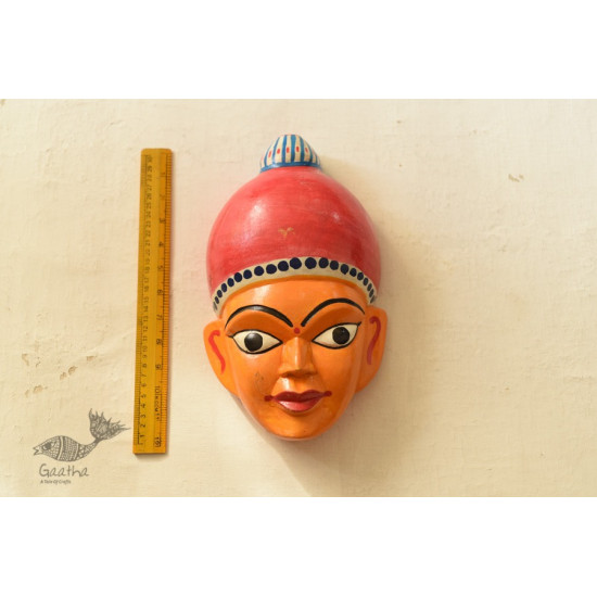 shop handmade wooden mask - Meera