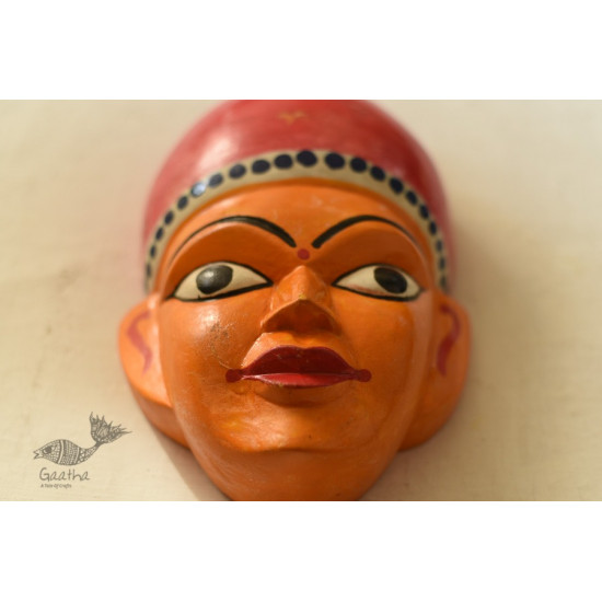 shop handmade wooden mask - Meera