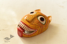 Handmade Wooden Mask ~ Tiger